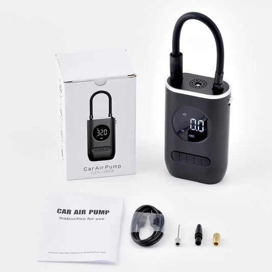 Inflador digital portátil + kit de reparación tubeless